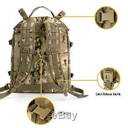 US Military Surplus Molle II 3 Day Assault Pack Army Tactical Backpack Multicam