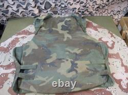 US Military Surplus PASGT Fragmentation Vest Woodland Camo Size XL 3XL Flak