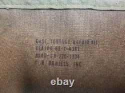 US Military Vintage US Army USMC Tentage Tent Canvas Repair Kit with Contents