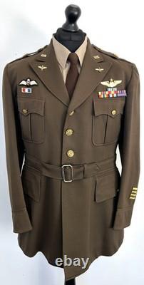 US United States Military Officers WWII Era Air Force Dress Uniform US United States Military Officers WWII Era Air Force Dress Uniform