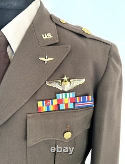 US United States Military Officers WWII Era Air Force Dress Uniform US United States Military Officers WWII Era Air Force Dress Uniform