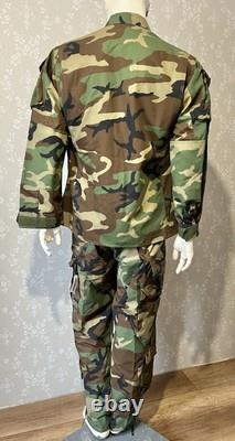 US Woodland Afghan Army Combat Coat and Pants BDU Medium Regular