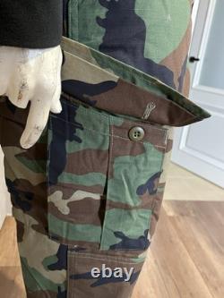US Woodland Afghan Army Combat Coat and Pants BDU Medium Regular