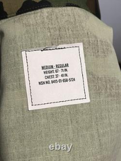 US Woodland Afghan Army Combat Coat and Pants BDU Medium Regular
