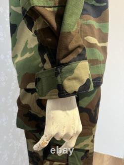 US Woodland Afghan Army Combat Coat and Pants BDU Medium Regular