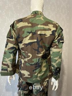 US Woodland Afghan Army Combat Coat and Pants BDU Medium Regular