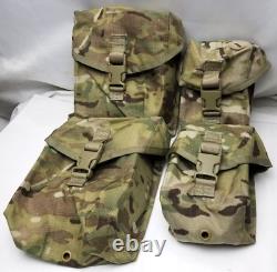 USGI Military MOLLE OCP Multicam 4 Piece Complete Saw Gunners Kit US Army NEW