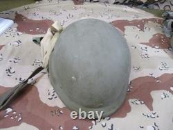USGI PASGT Helmet Large DCU Cover + NOS Leather Headband Military Surplus