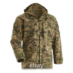 USMC Military Surplus MARPAT GORE-TEX Parka Shell, Used