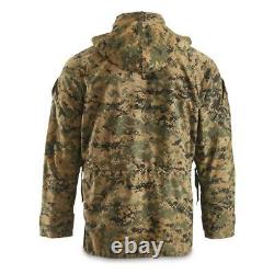 USMC Military Surplus MARPAT GORE-TEX Parka Shell, Used