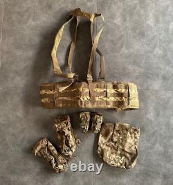 Ukrainian Army RPS Belt System MM14 Camo ZSU Load Bearing Set Size 2 Used