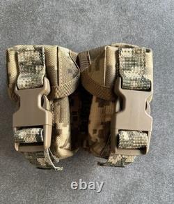 Ukrainian Army RPS Belt System MM14 Camo ZSU Load Bearing Set Size 2 Used