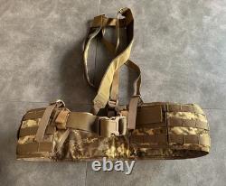 Ukrainian Army RPS Belt System MM14 Camo ZSU Load Bearing Set Size 2 Used