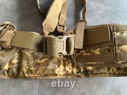Ukrainian Army RPS Belt System MM14 Camo ZSU Load Bearing Set Size 2 Used