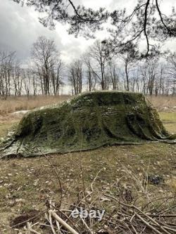Ukrainian Military Camouflage Net 8x10m Leaf Green Army Camo Mesh