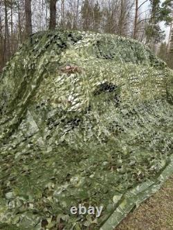 Ukrainian Military Camouflage Net 8x10m Leaf Green Army Camo Mesh