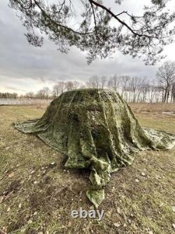 Ukrainian Military Camouflage Net 8x10m Leaf Green Army Camo Mesh