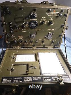 Ultra-rare Wwii U. S. Army Signal Corp Bc-1209 / Scr-583 Military Field Radio