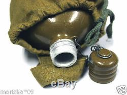 Unised Original Soviet Russian Army Flask Military Water Vodka Canteen Soldier
