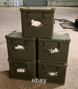 Unissued British Military Zarges Aluminium Transport Flight Storage Case Box