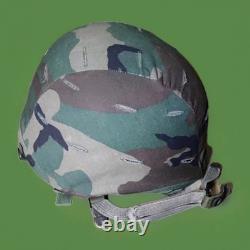 Us Army Issue Military Surplus Pasgt Helmet Woodland Camo Cover Chinstrap