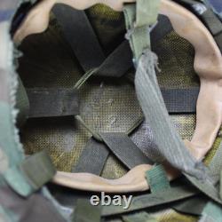 Us Army Issue Military Surplus Pasgt Helmet Woodland Camo Cover Chinstrap