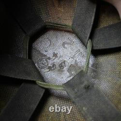 Us Army Issue Military Surplus Pasgt Helmet Woodland Camo Cover Chinstrap