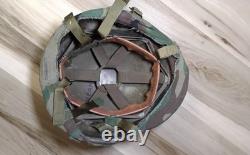 Us Army Issue Military Surplus Pasgt Helmet Woodland Camo Cover Chinstrap