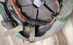 Us Army Issue Military Surplus Pasgt Helmet Woodland Camo Cover Chinstrap