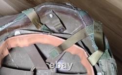 Us Army Issue Military Surplus Pasgt Helmet Woodland Camo Cover Chinstrap