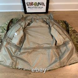Us Army Military Issue Combat Camo Gore-tex Parka Jacket S- Long Arc'teryx Leaf