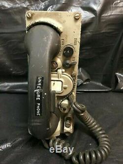 Us Army Military Surplus Ta-43 Pt Signal Corps Field Phone