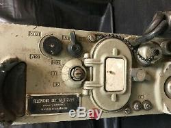 Us Army Military Surplus Ta-43 Pt Signal Corps Field Phone