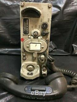 Us Army Military Surplus Ta-43 Pt Signal Corps Field Phone X2