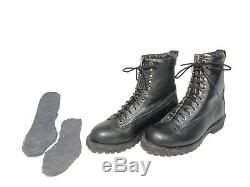 Us Military Army Mountain Ski Boot Leather 10th Sfg Chippewa Boots 12d Vintage