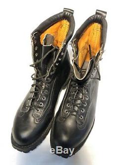 Us Military Army Mountain Ski Boot Leather 10th Sfg Chippewa Boots 12d Vintage