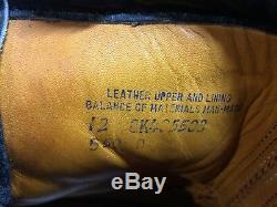 Us Military Army Mountain Ski Boot Leather 10th Sfg Chippewa Boots 12d Vintage