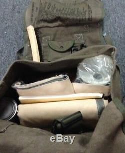 Us Military Army Vietnam Issue M56 Tentage Repair Kit Bag Case Surplus