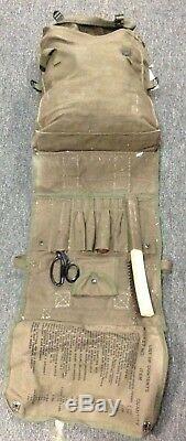 Us Military Army Vietnam Issue M56 Tentage Repair Kit Bag Case Surplus