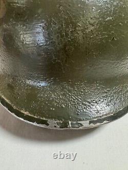 Us Military Helmet Steel Helmet Shell Combat Army, Worn In Vietnam