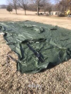 Us Military Surplus Mgpts Tent -center Section Only -hunting Camping Us Army