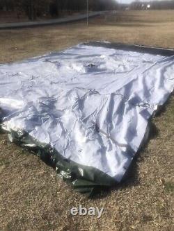 Us Military Surplus Mgpts Tent -center Section Only -hunting Camping Us Army