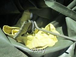 Used 4-Man Crew Tent, US Army Surplus Please Read Description