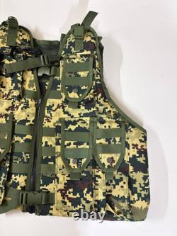 VEST M74 Vintage INDIA CAMO Military AMMO JACKET Rare Militaria Collectible