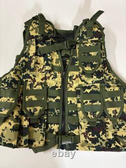 VEST M74 Vintage INDIA CAMO Military AMMO JACKET Rare Militaria Collectible