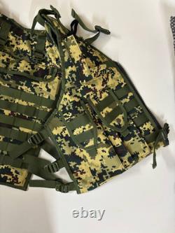 VEST M74 Vintage INDIA CAMO Military AMMO JACKET Rare Militaria Collectible