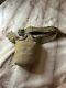 Vintage 1942 Wwii Us Army Tan/green Canteen Water Bottle Bag With Belt Military