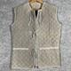 Vintage Austrian Bundesheer Quilted Liner Vest Jacket Medium Military Army 1950s