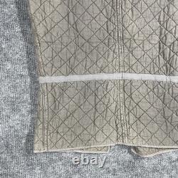 VINTAGE Austrian Bundesheer Quilted Liner Vest Jacket Medium Military Army 1950s