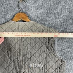 VINTAGE Austrian Bundesheer Quilted Liner Vest Jacket Medium Military Army 1950s